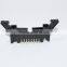 Ejector header big latch 2.54mm smt black 8~64pin