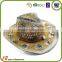 Brown or Camel color wide brim fashion fedora lemmy cowboy hat