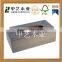 FSC factory supplier art minds shabby chic style oblang shape solid pine napkin box tissue holder box for napkin storage