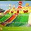 Giant inflatable super mario slide for adult/giant slip and slide