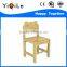 Wholesale eco-friendly pine material children wooden chair for sale