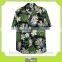customized printed Men floral design hawaiian shirt