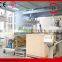 Changzhou top brand high speed short cycle hot press line , melamine laminating press line