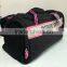 Black Pink Fashionable Travel Bag