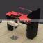 new design black manicure table nail salon table