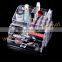 hot sale custom acrylic cosmetic displays/black acrylic makeup display/acrylic makeup display