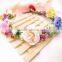 BOHO Style colorful flower floral hairband headband, flower bride tiara
