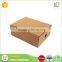 Newest design free sample corrugated paper custom children shoe box