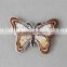 pretty butterfly 6*7cm 3d custom wall patch sew on ladies skirkts