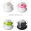 Lotus Design Toothpick Container Portable Plastic Cute Toothpick Holder