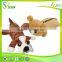 Material oxford supermarket super quality ODM printing embossed smiggle PU EVA kids plastic plush pencil case