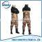 wide applications waterproof fishing work wear providing water proof protection from feet to chest /pvc tarpaulin waders