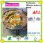 Healthy cookware concave&raised party wok deep frying pan stir fry pan saute pan