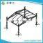aluminum truss with rigging system for lightiing and speakers