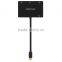 VOXLINK Mini DisplayPort turn VGA / Audio / HDMI 4K 3in1 adapter cable black