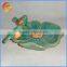novelty lotus leaf ceramic bird feeder