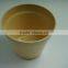 2016 hot selling bio bamboo fibre planter pots