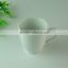 Stocked 250ml Factory direct sale flower embossed ceramic coffee White mug/cup standard for daily use