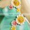 Resin fat lady figurines mother and child sculptures
