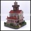 Custom souvenir 3D Castle Building model Craft resin house building model factory