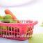 Useful Medium Size Plastic Storage Basket, Basket Storage Fruit Vegetable Basket