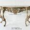 French Style Reproduction Living Room Furniture Console Table With Wood Top