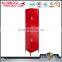 Powder coated finish colorful metal locker with pad locks for gym changing room