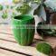 green cactus coffee mug