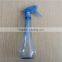 Blue Transparent Plastic Garden Spray Bottle With Trigger