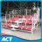 Steel movable bleachers