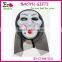 Masked ball Wacky Halloween mask, plastic scary ghost skull lead yarn masks