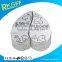 zinc alloy heart letter carved gift box set for baby first tooth and first curl