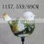 Solar ceramic garden decoration