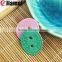 Two Hole cord lock stoppers pu fake leather stoppers for clothing