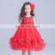 2017 latest dress designs in pakistan made in China dance frock red rhinestone dresses