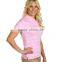 lady yarn dyed striped wholesale dhl polo shirt
