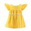 2015 frock design wholesale USA summer children party dress girls wedding dress