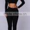 Runwaylover EY2354B Ladies 2017 Sport Suits , Sexy Crop Top And Pants