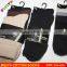 Men custom made socks packaging design cotton solid socks for men