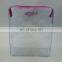 PVC clear toilet bag with zipper