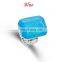Fashion Rectangle Zircon Ring Stretched Knuckle Ring 7 Colors In Stock