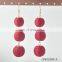 2017 Bon Bon Style Thread Wrapped Ball Drop Earrings