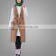 Simple Muslim Coat With Lace Nice Arabic Tunic Front Open Tops