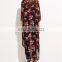 Black Long Floral Women's Kimonos For Sale
