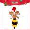 Wholesale 20cm Christmas Plush Stuffed Lovely Bee Toys