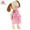 ICTI certificate factory stuffed dog toy with skirt