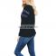 Custom Low Moq Latest Saree Blouse Designs Long Sleeve Blouse Tops Women