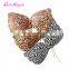 In Stocks White Leopard Veins Sexy Backless Nubra Push Up Invisible Bra