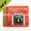 Personalized nontoxic cup wood coaster / wooden mat