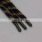 Wholesale Fashion Metal Aglet 100% Cotton Shoelaces for Basketball Shoes